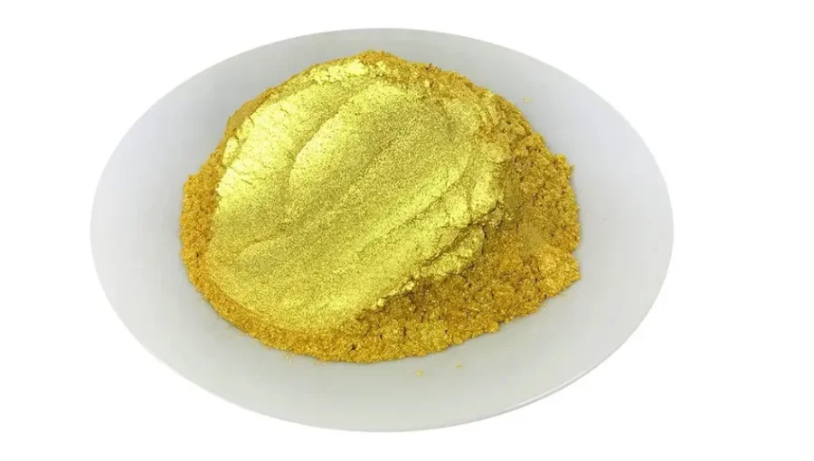 Copper gold powder