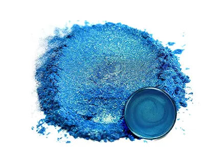 Pigmento o mica Azul Eléctrico