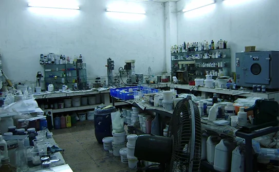 Laboratory Sample Area