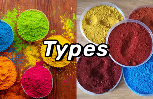 Types of Inorganic Pigments and Organic Pigments